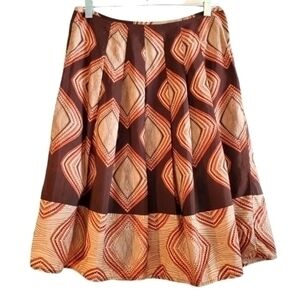 Vintage Dana Buchman Boho A-line Skirt
